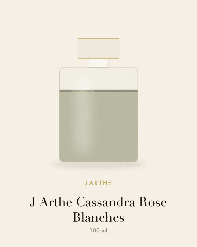 J Arthe Cassandra Rose Blanches