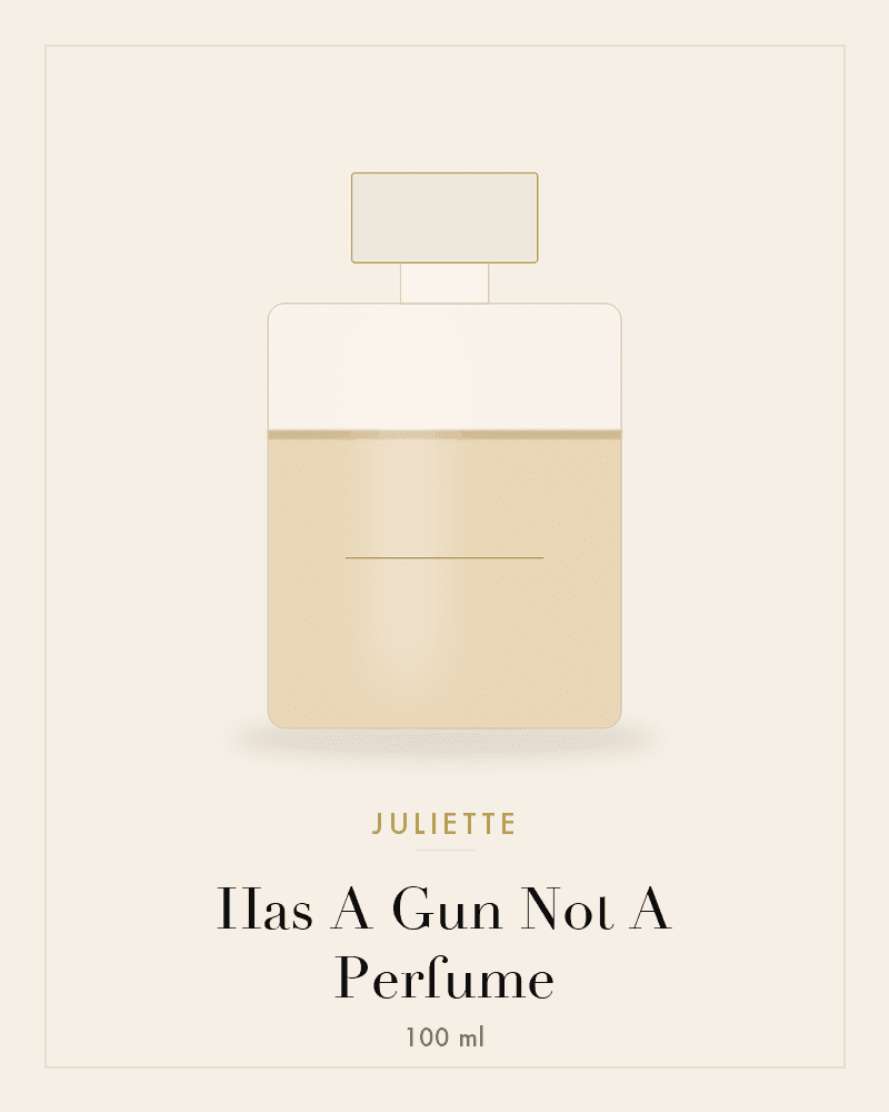 Has A Gun Not A Perfume