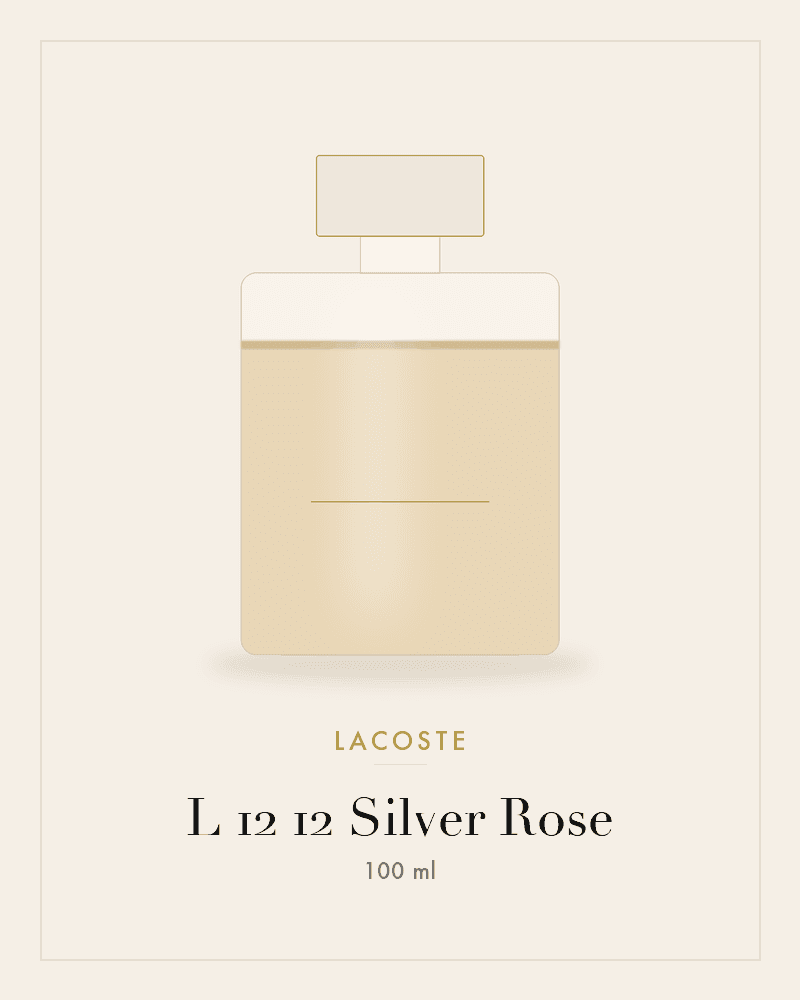 L 12 12 Silver Rose