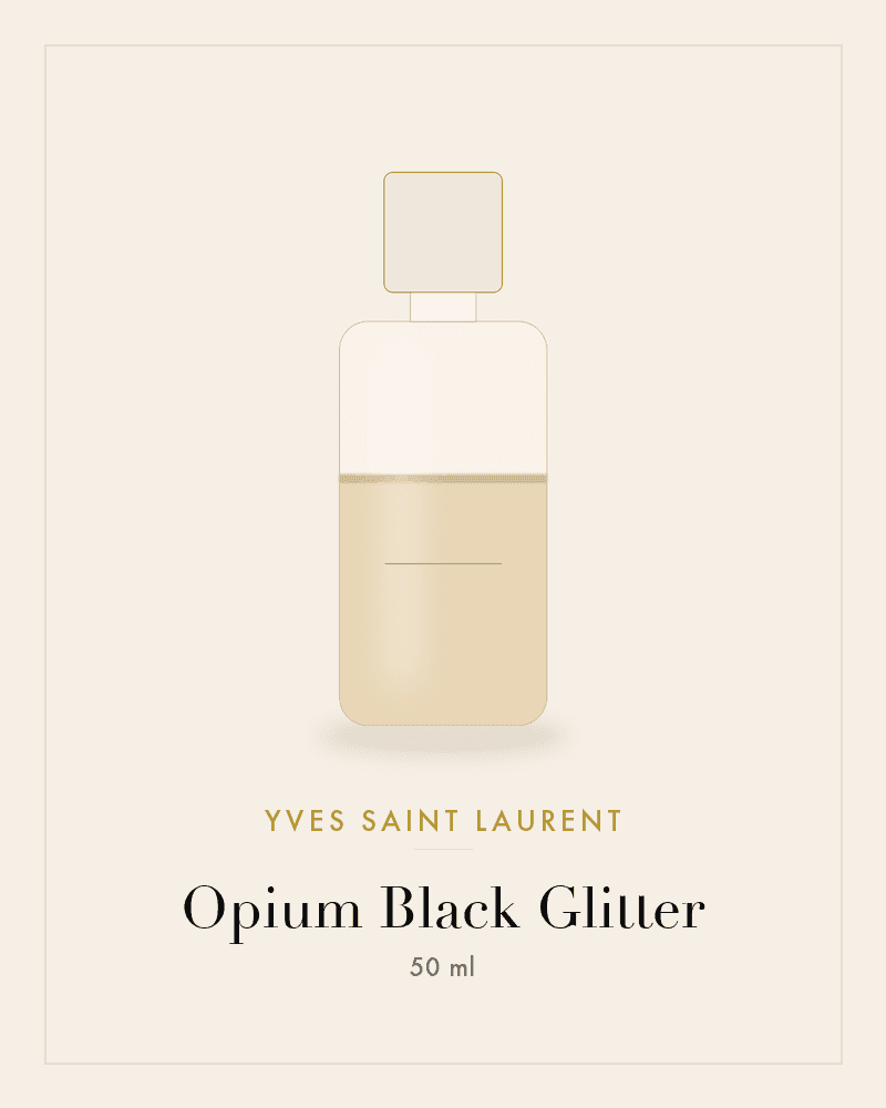 Opium Black Glitter