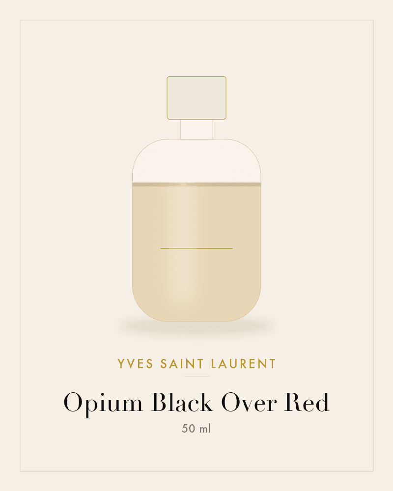 Opium Black Over Red